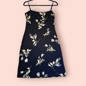 Vintage Y2k Next Up Floral Midi Strap Dress size M